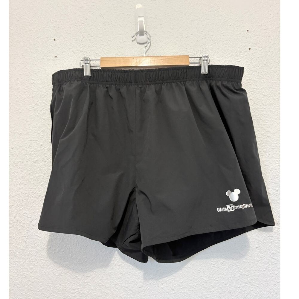 NWT Walt Disney World Athletic Shorts Black 2X Mickey Mouse